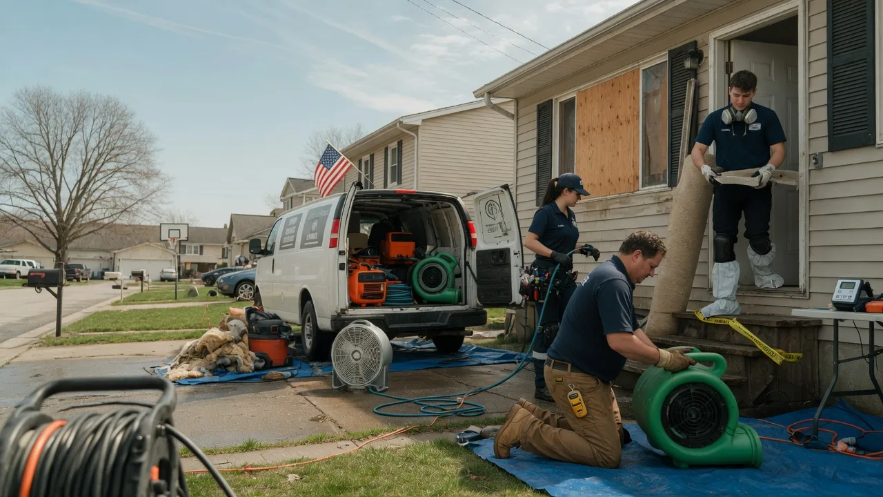 Water Damage Restoration in Mauston, WI near me